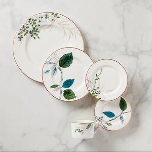 Kate spade by Lenox Birch Way Watercolor 5-piece Place Setting BNIB